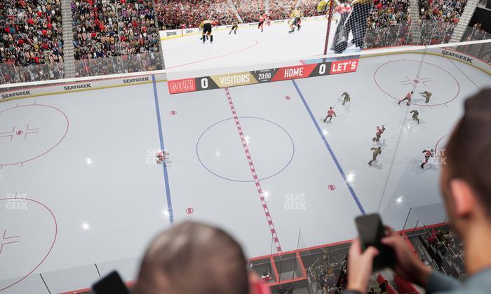 Little Caesars Arena - Section Lower Gondola 7 Seat View