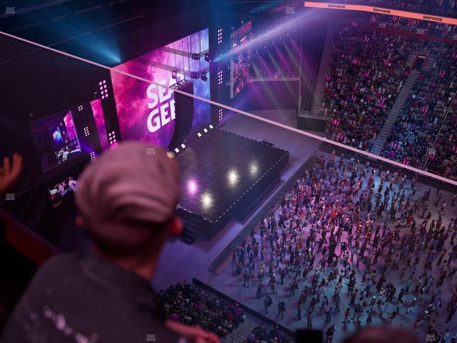 Little Caesars Arena - Section Lower Gondola 7 Seat View