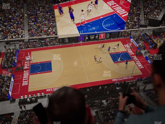 Little Caesars Arena - Section Lower Gondola 7 Seat View