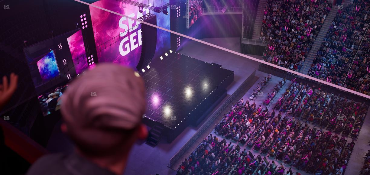 Little Caesars Arena - Section Lower Gondola 7 Seat View