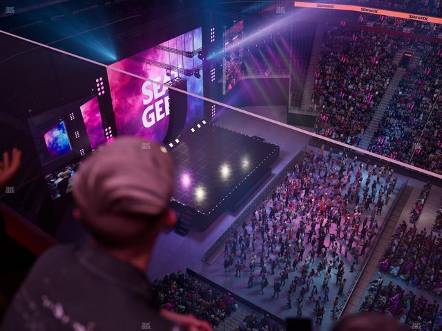 Little Caesars Arena - Section Lower Gondola 7 Seat View