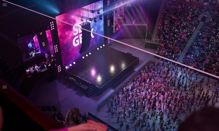 Little Caesars Arena - Section Lower Gondola 8 Seat View