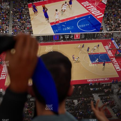 Little Caesars Arena - Section Lower Gondola 8 Seat View