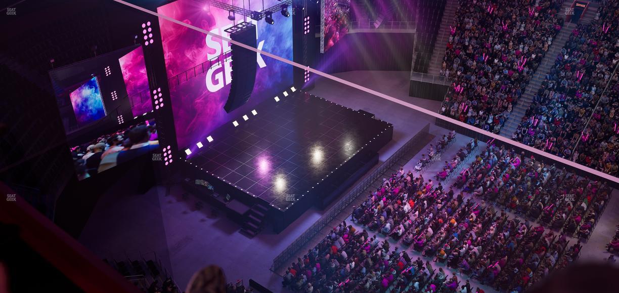 Little Caesars Arena - Section Lower Gondola 8 Seat View