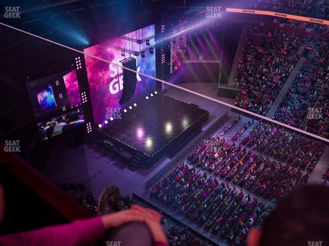 Little Caesars Arena - Section Lower Gondola 8 Seat View