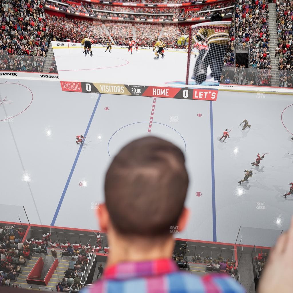 Little Caesars Arena - Section Lower Gondola 9 Seat View