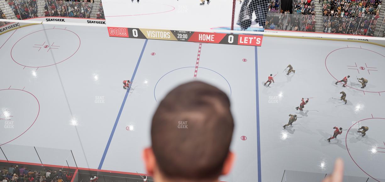 Little Caesars Arena - Section Lower Gondola 9 Seat View