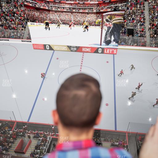 Little Caesars Arena - Section Lower Gondola 9 Seat View
