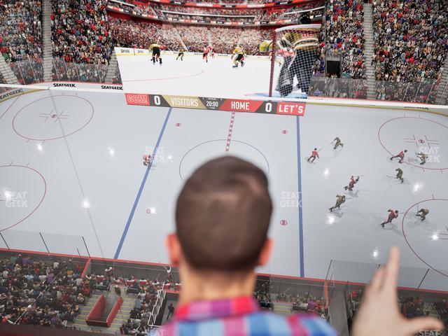 Little Caesars Arena - Section Lower Gondola 9 Seat View