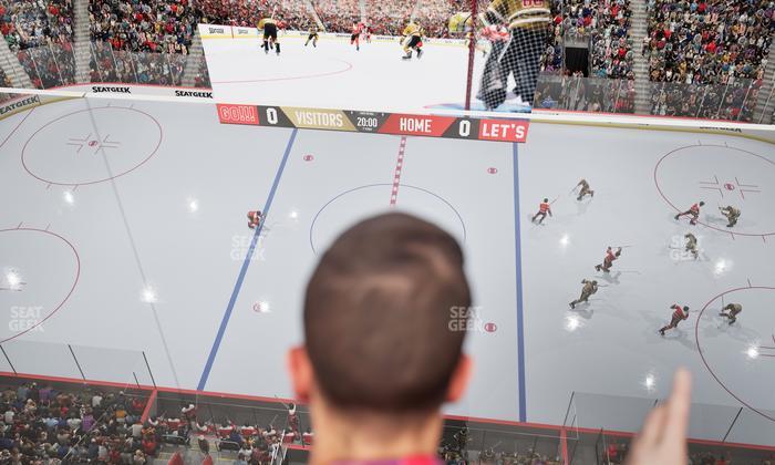 Little Caesars Arena - Section Lower Gondola 9 Seat View