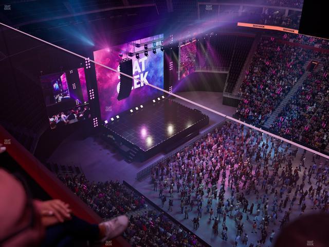 Little Caesars Arena - Section Lower Gondola 9 Seat View