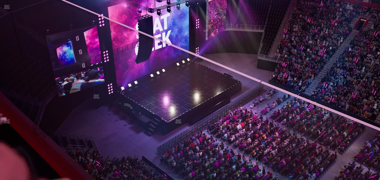 Little Caesars Arena - Section Lower Gondola 9 Seat View