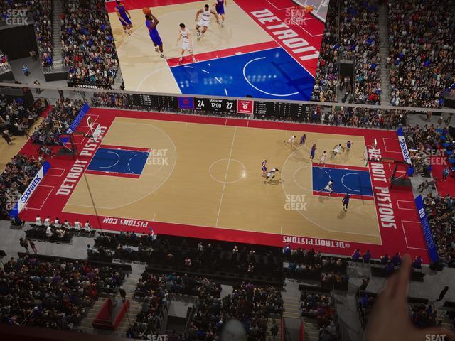 Little Caesars Arena - Section Lower Gondola 9 Seat View Little Caesars Arena - Section Lower Gondola 9 Seat View