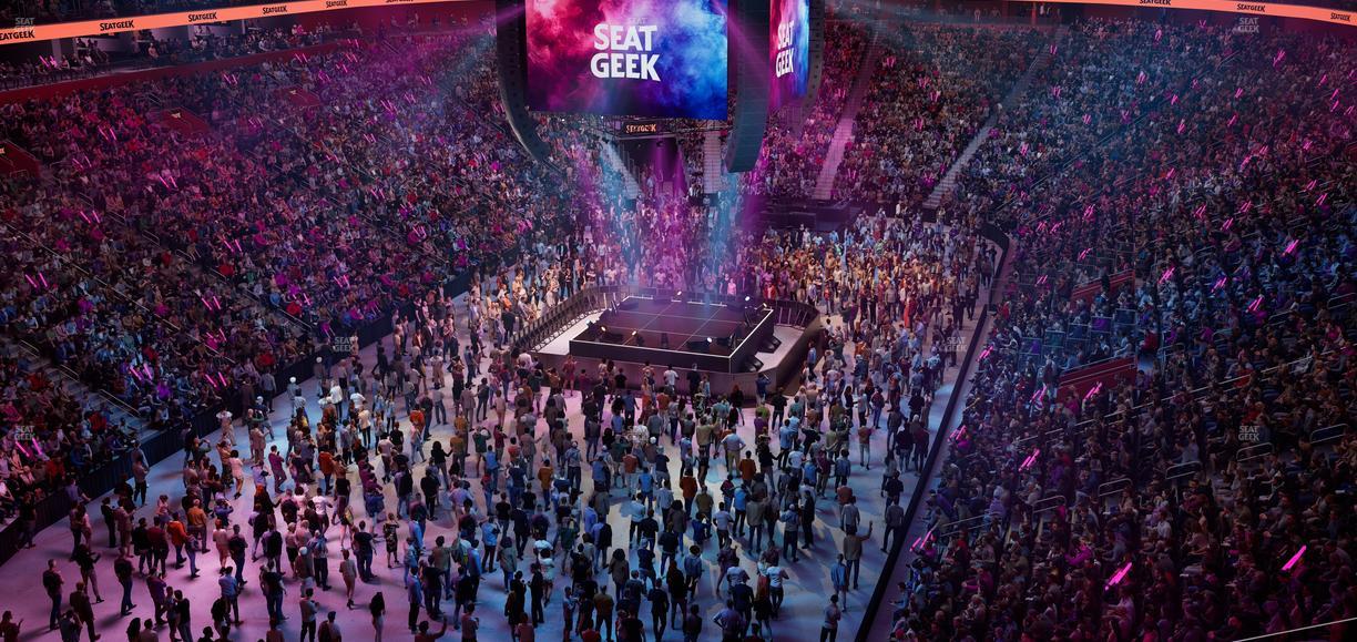 Little Caesars Arena - Section Mezzanine 1 Seat View
