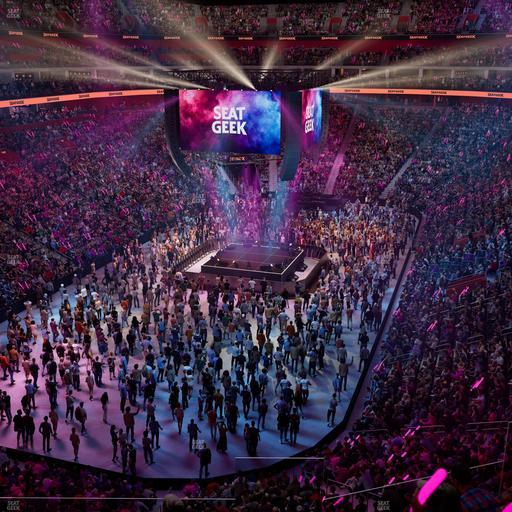 Little Caesars Arena - Section Mezzanine 1 Seat View