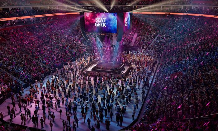 Little Caesars Arena - Section Mezzanine 1 Seat View