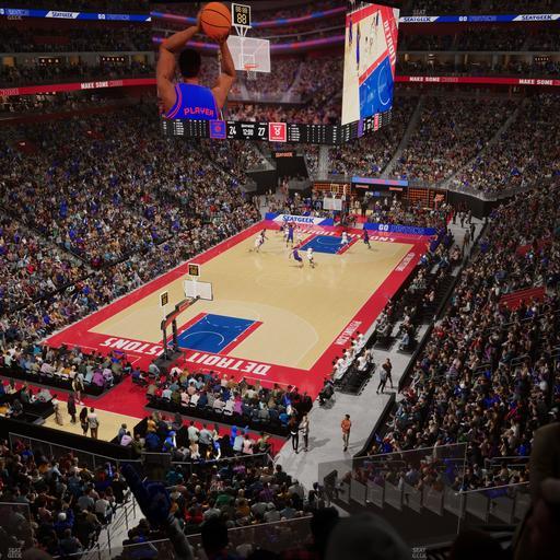 Little Caesars Arena - Section Mezzanine 1 Seat View
