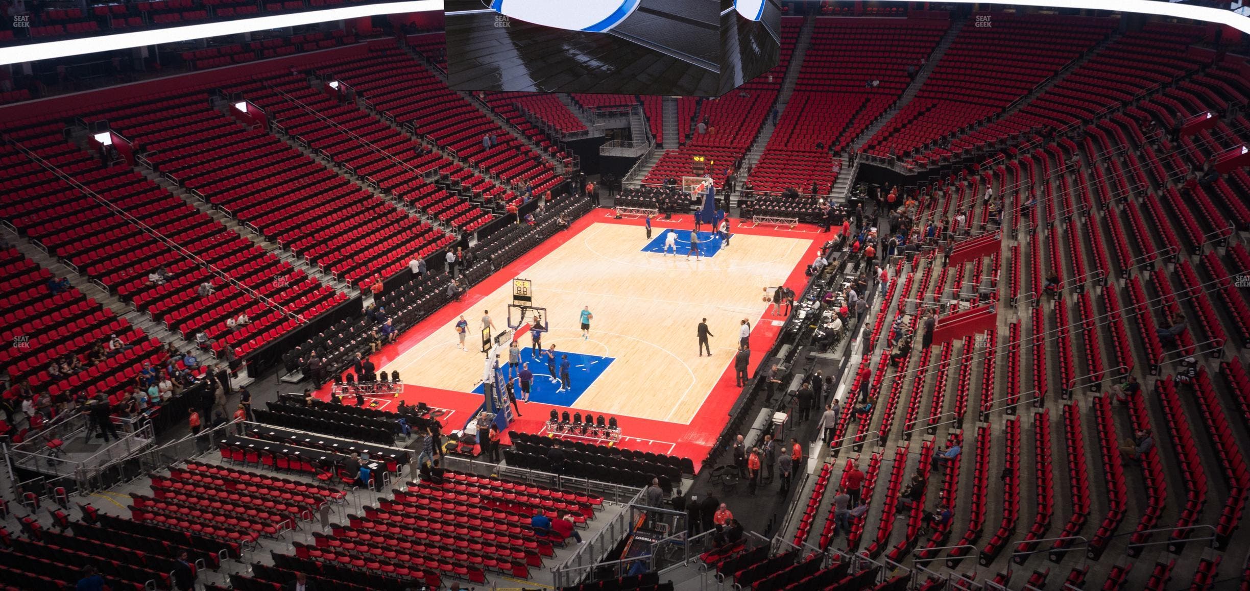 Little Caesars Arena - Section Mezzanine 1 Seat View