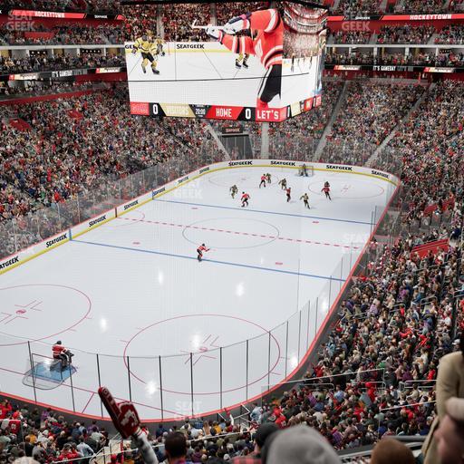 Little Caesars Arena - Section Mezzanine 1 Seat View