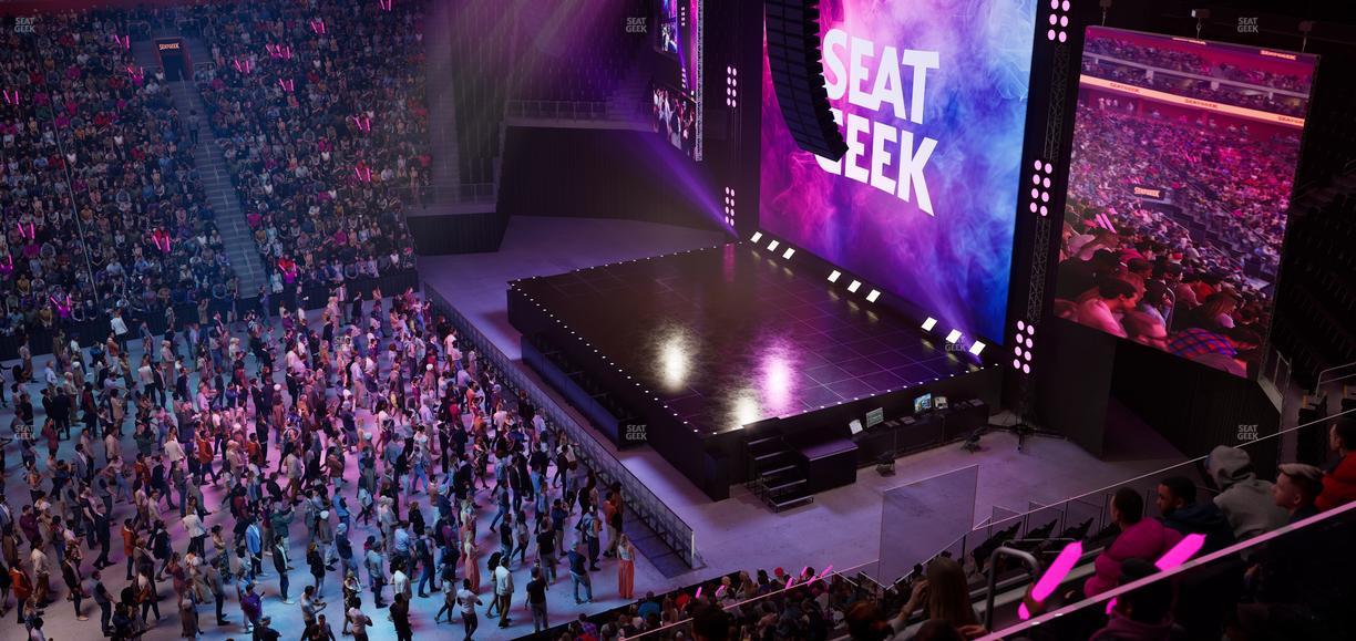 Little Caesars Arena - Section Mezzanine 10 Seat View