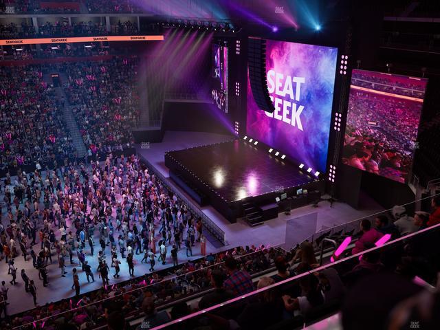 Little Caesars Arena - Section Mezzanine 10 Seat View