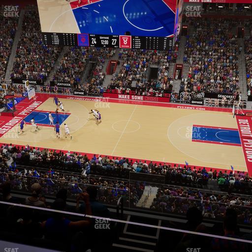 Little Caesars Arena - Section Mezzanine 10 Seat View