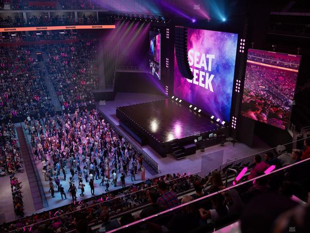 Little Caesars Arena - Section Mezzanine 10 Seat View