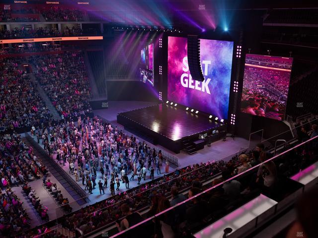 Little Caesars Arena - Section Mezzanine 11 Seat View