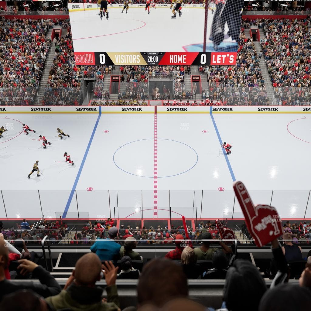 Little Caesars Arena - Section Mezzanine 11 Seat View