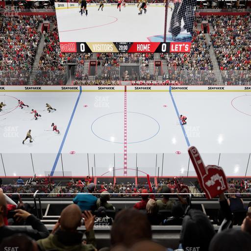 Little Caesars Arena - Section Mezzanine 11 Seat View