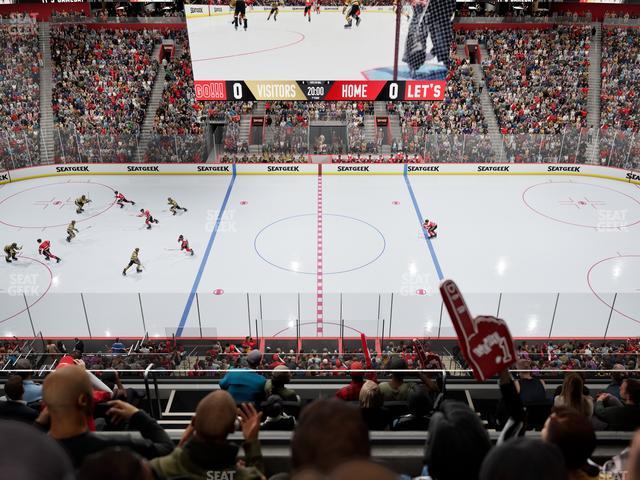 Little Caesars Arena - Section Mezzanine 11 Seat View