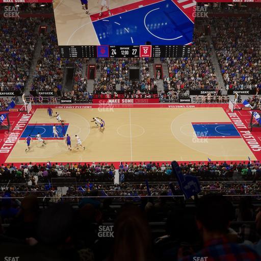 Little Caesars Arena - Section Mezzanine 11 Seat View