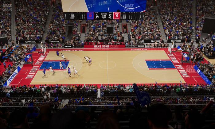 Little Caesars Arena - Section Mezzanine 11 Seat View