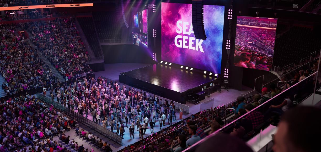 Little Caesars Arena - Section Mezzanine 12 Seat View