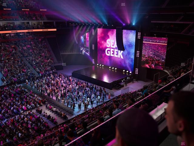 Little Caesars Arena - Section Mezzanine 12 Seat View