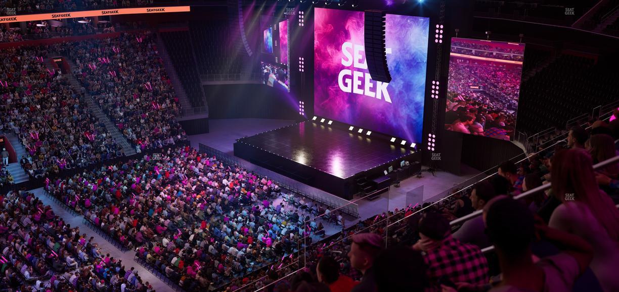 Little Caesars Arena - Section Mezzanine 12 Seat View
