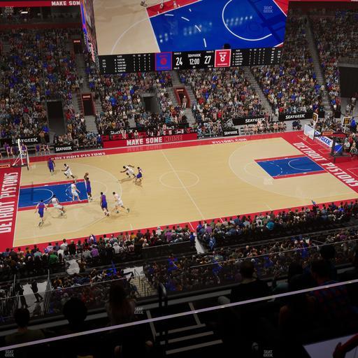 Little Caesars Arena - Section Mezzanine 12 Seat View