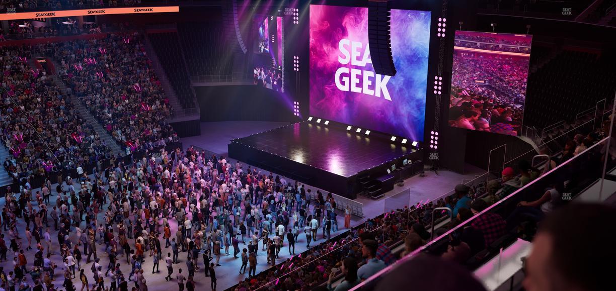 Little Caesars Arena - Section Mezzanine 12 Seat View