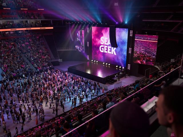 Little Caesars Arena - Section Mezzanine 12 Seat View