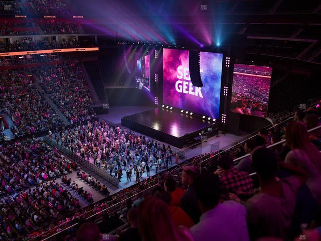 Little Caesars Arena - Section Mezzanine 12 Seat View
