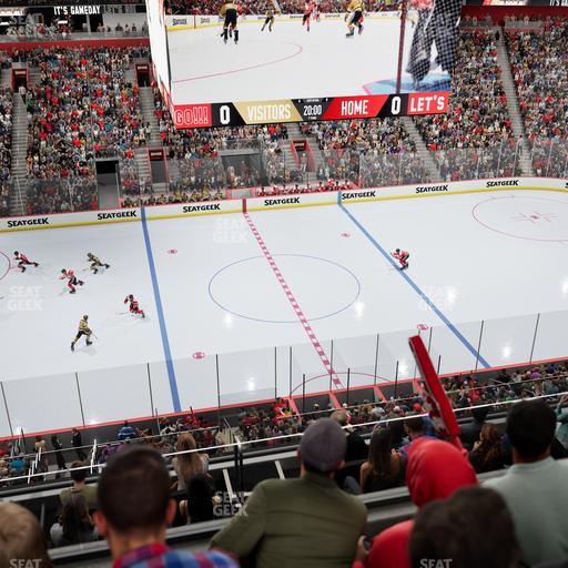 Little Caesars Arena - Section Mezzanine 12 Seat View