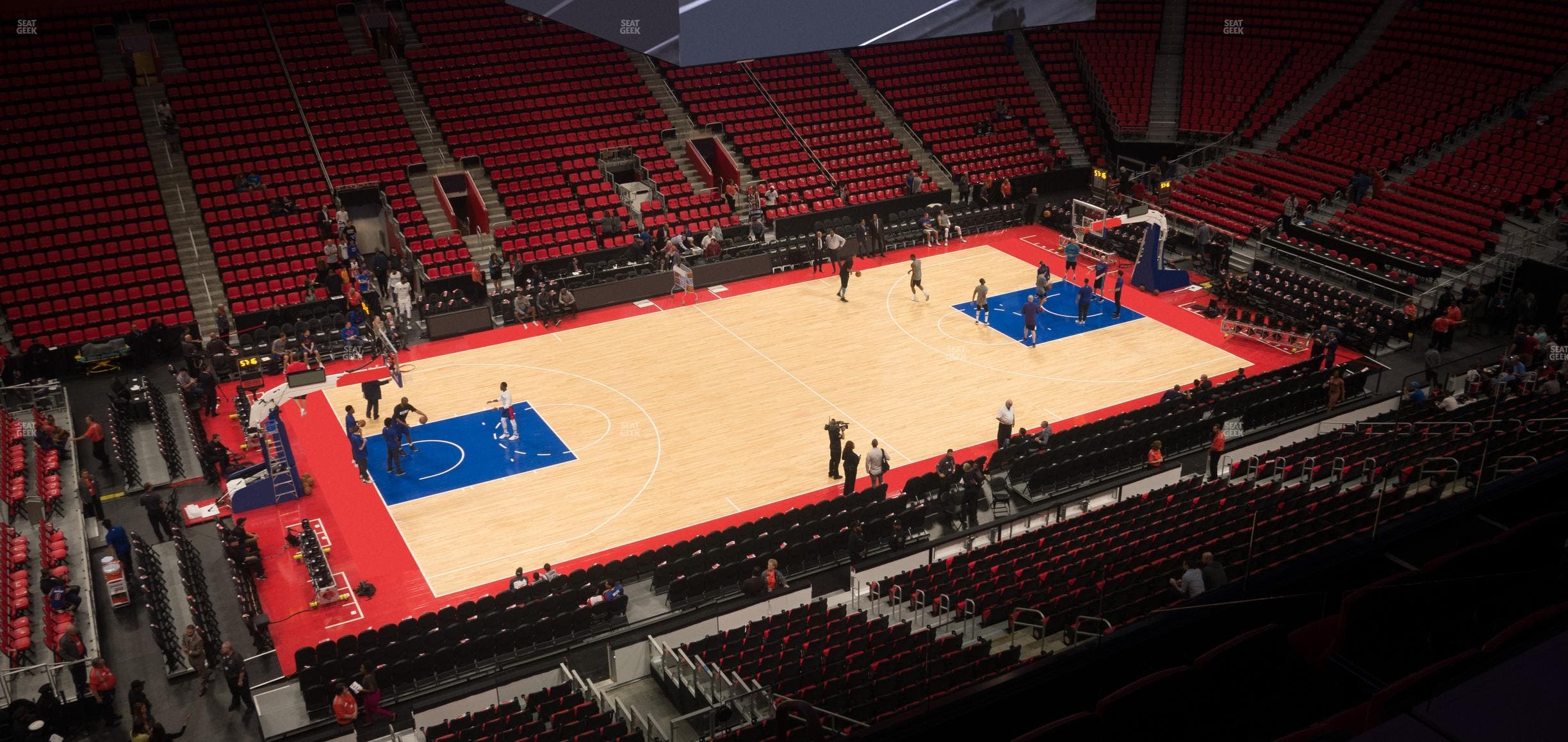Little Caesars Arena - Section Mezzanine 13 Seat View