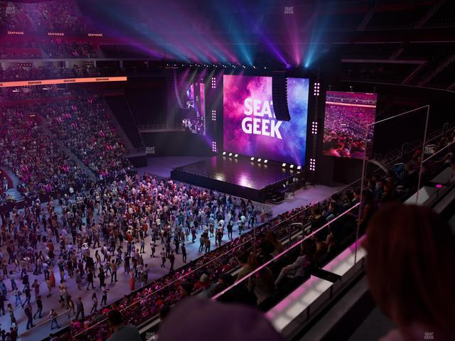 Little Caesars Arena - Section Mezzanine 13 Seat View