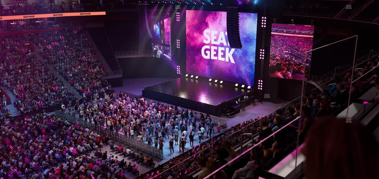 Little Caesars Arena - Section Mezzanine 13 Seat View