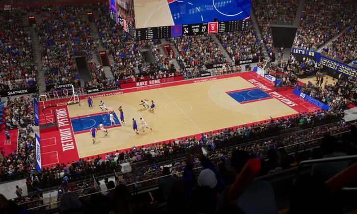 Little Caesars Arena - Section Mezzanine 13 Seat View