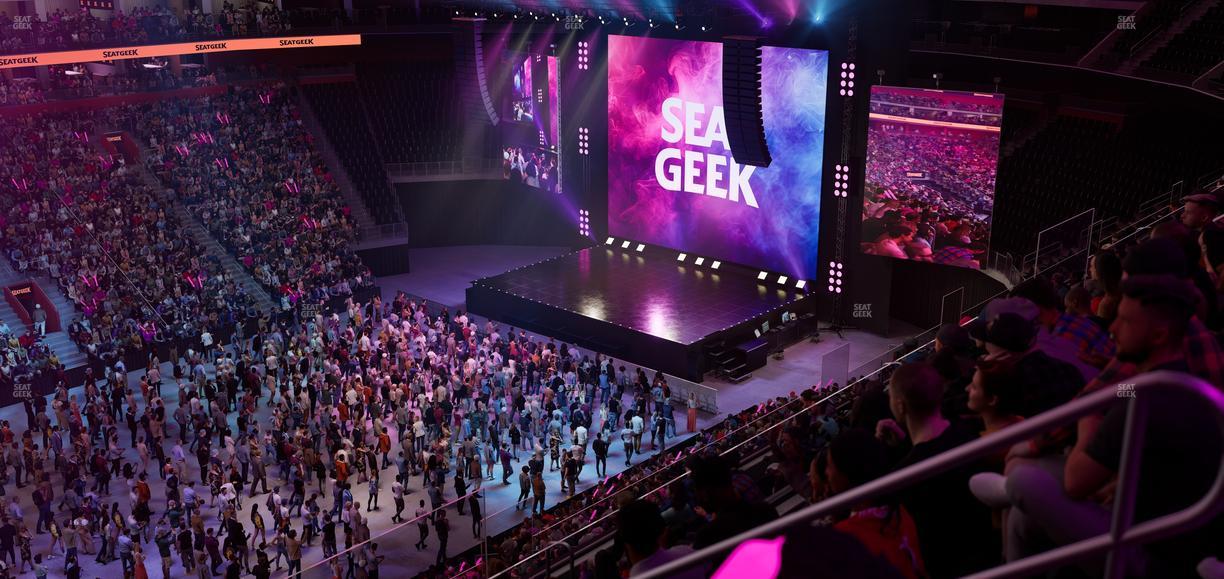 Little Caesars Arena - Section Mezzanine 13 Seat View