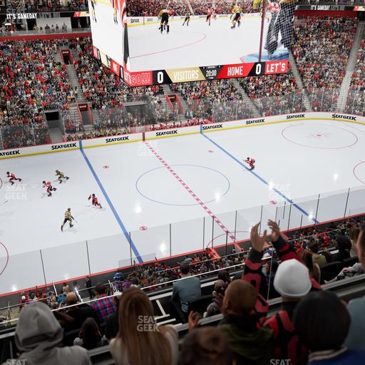 Little Caesars Arena - Section Mezzanine 13 Seat View