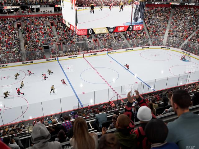 Little Caesars Arena - Section Mezzanine 13 Seat View