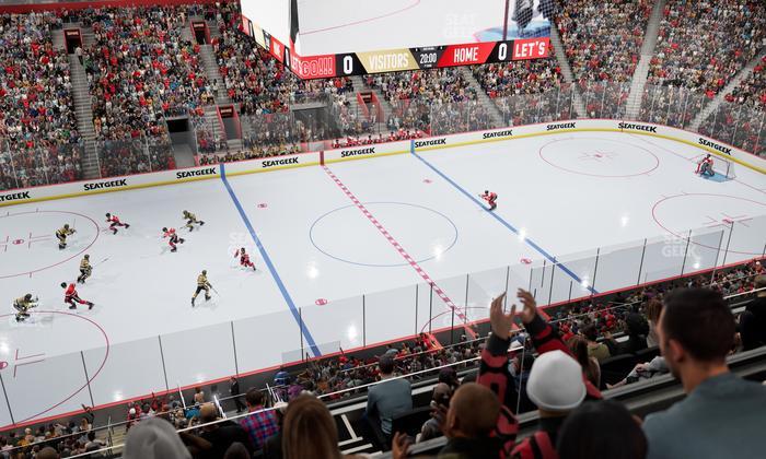 Little Caesars Arena - Section Mezzanine 13 Seat View