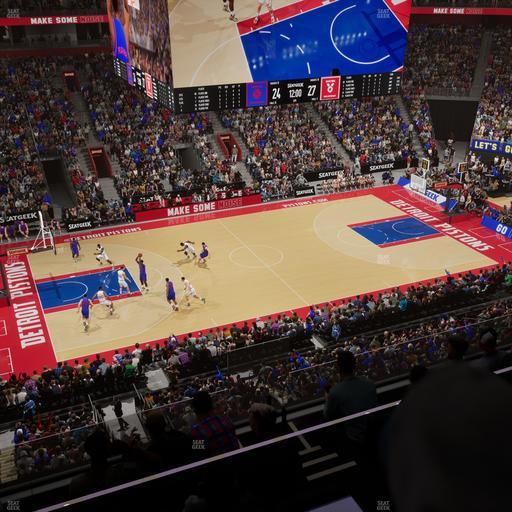 Little Caesars Arena - Section Mezzanine 13 Seat View